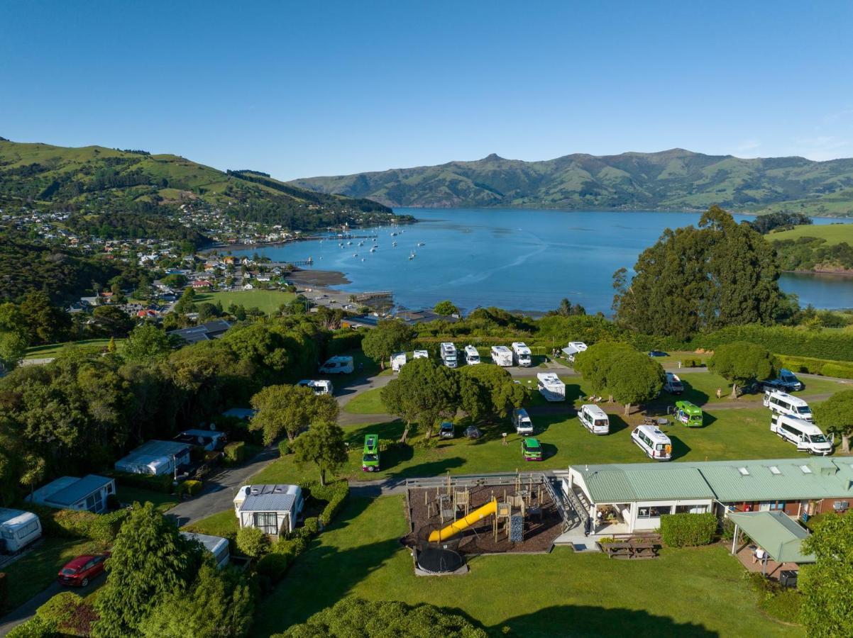 Akaroa Top 10 Holiday Park Extérieur photo