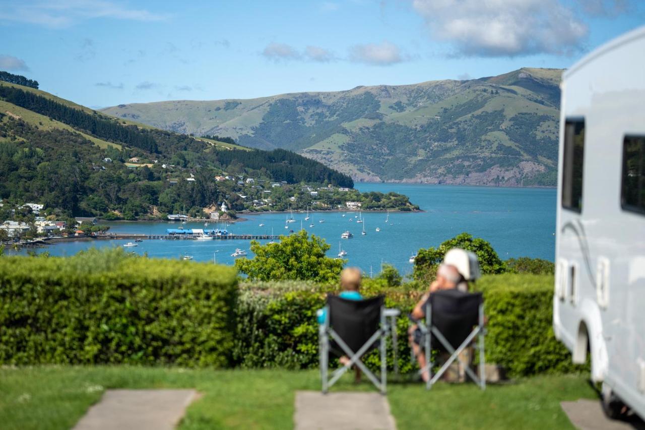 Akaroa Top 10 Holiday Park Extérieur photo